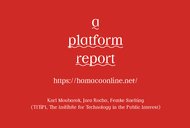 a platform report | by Karl Moubarak, Jara Rocha & Femke Snelting